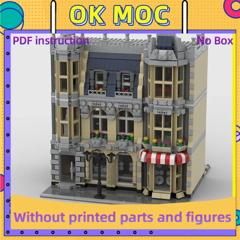Diy Electronics Store - Moc Building Blocks Street View Model
