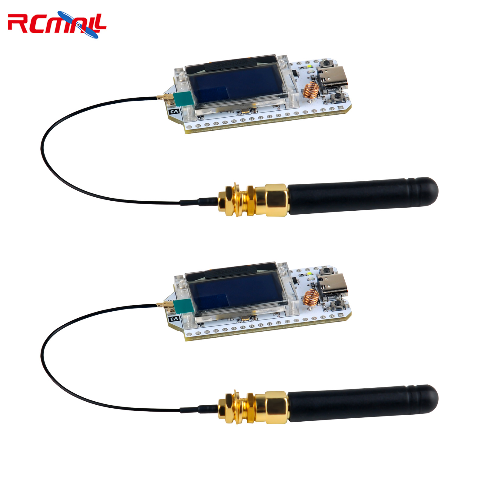 Oled Display Module - 2Sets LoRa32 V3 868MHz 915MHz Development