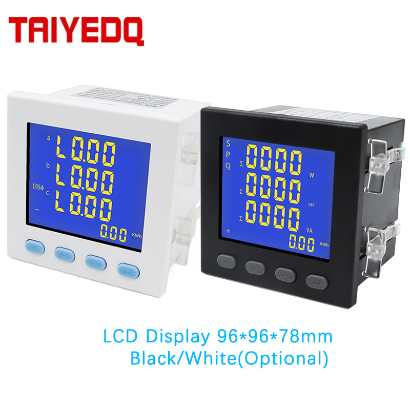 Diy Electronics Store - LCD Three Phase Panel Meter V