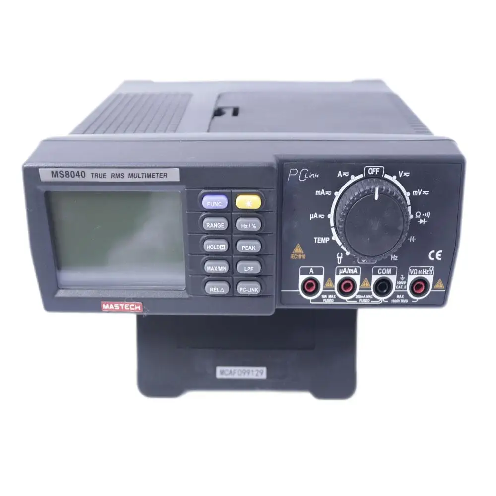 Multimeter Digital - 2026 Mastech MS8040 Bench Type Digital