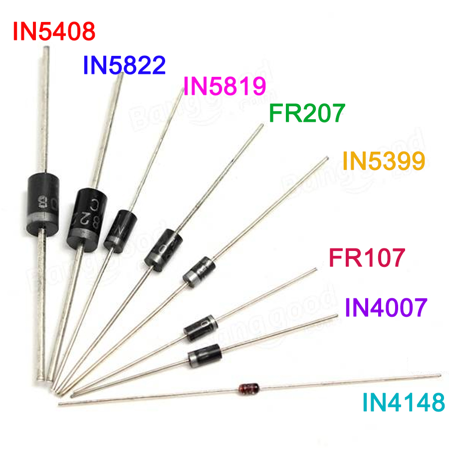 Diy Motorcycle Electronics - 100pcs/lot Rectifier Diode set pack 1N4148