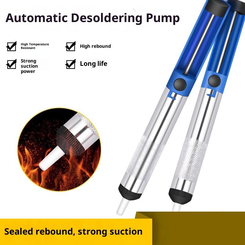Desoldering Pump Solder - Soldering Sucker Pen Aluminum Metal Desoldering