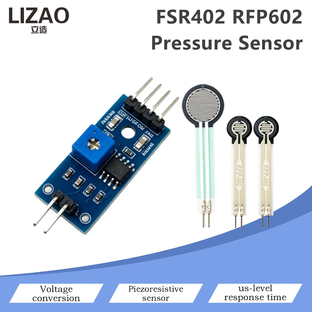 Diy Robot Electronics Kit - FSR402 RFP602 Piezoresistive Pressure Sensor Kit,