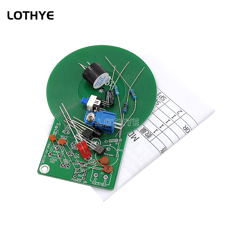 Diy Electronics Set - DC 3V-5V Metal Detector Kit DIY