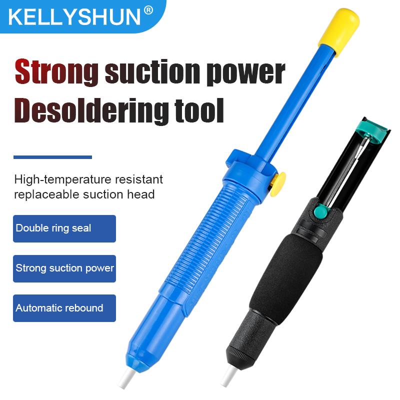 Desoldering Pump Solder - KELLYSHUN Solder Sucker Desoldering Pump Suction