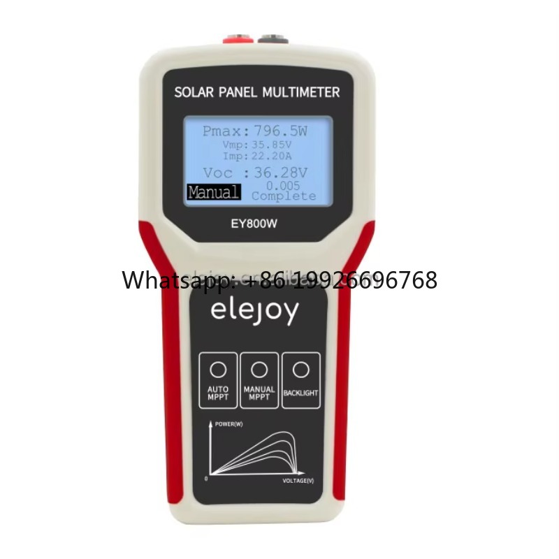 Multimeter Digital - EY800W LCD MPPT Solar Panel Multimeter