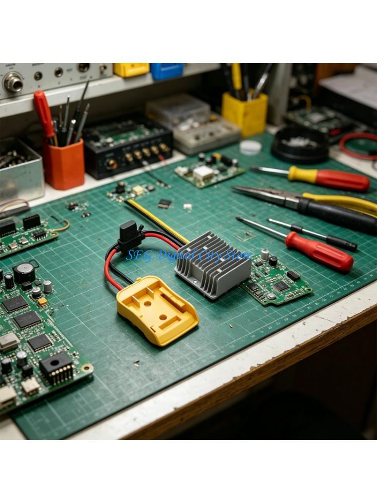 Diy Electronics Workshop - U75B Wire 12V Battery Power Adapter,