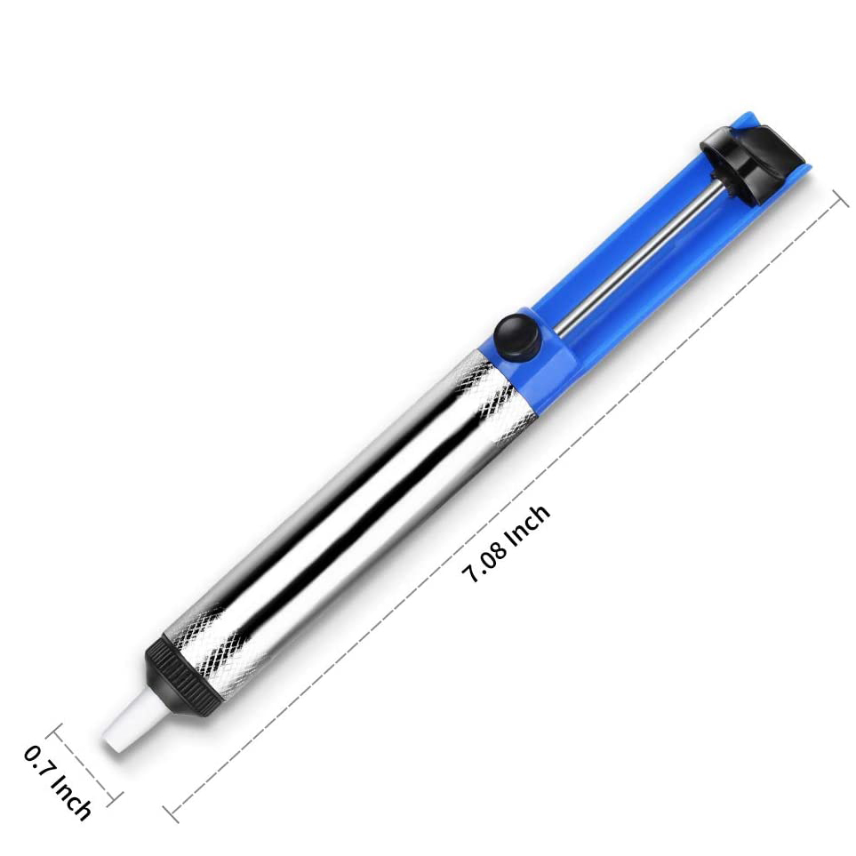 Desoldering Pump Solder - Aluminum Alloy Desoldering Pump, One-Handed Solder