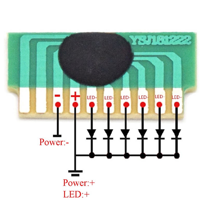Diy Electronics For Sale - 【LM】Hot Sale 10pcs DIY 6-LED LEDs
