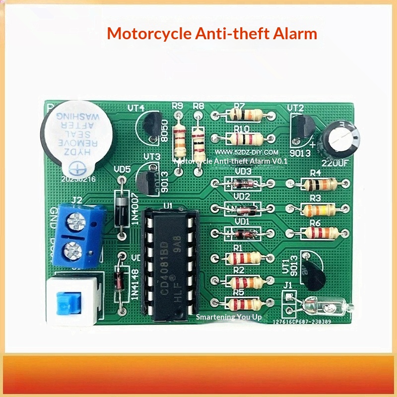 Motorcycle Vibration Anti-Thef - Diy Motorcycle Electronics review and price