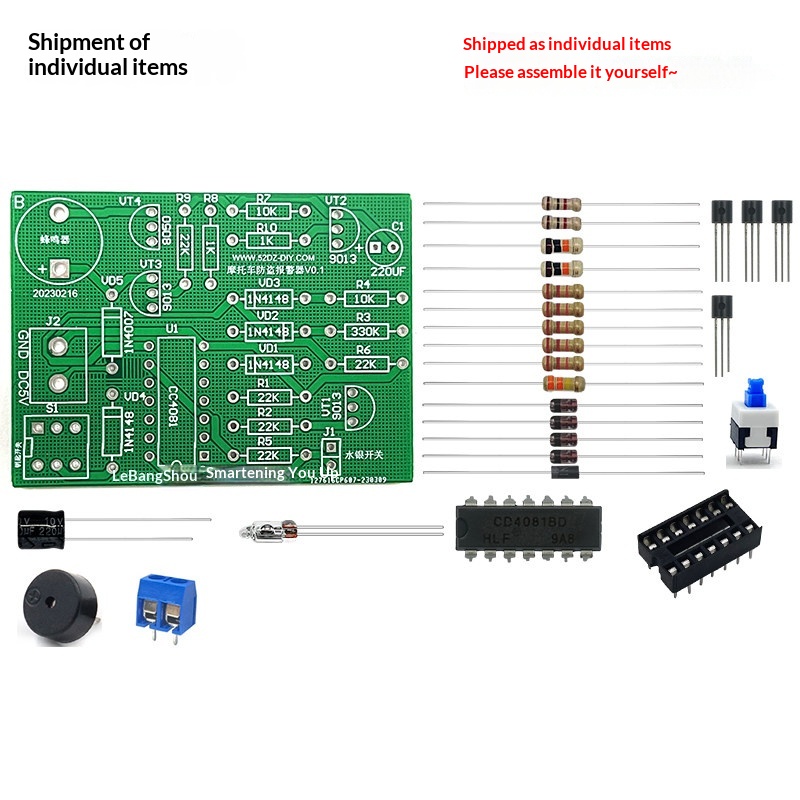 Motorcycle Vibration Anti-Thef - Diy Motorcycle Electronics review and price