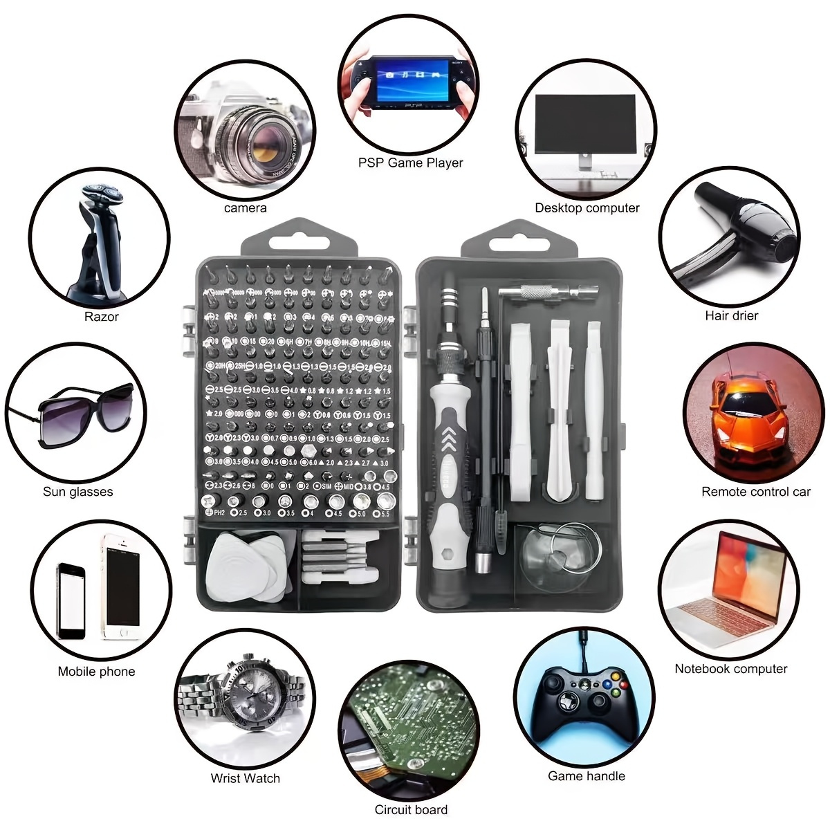 115in1 Screwdriver Bit Set, Hi - Diy Electronics Gadget review and price