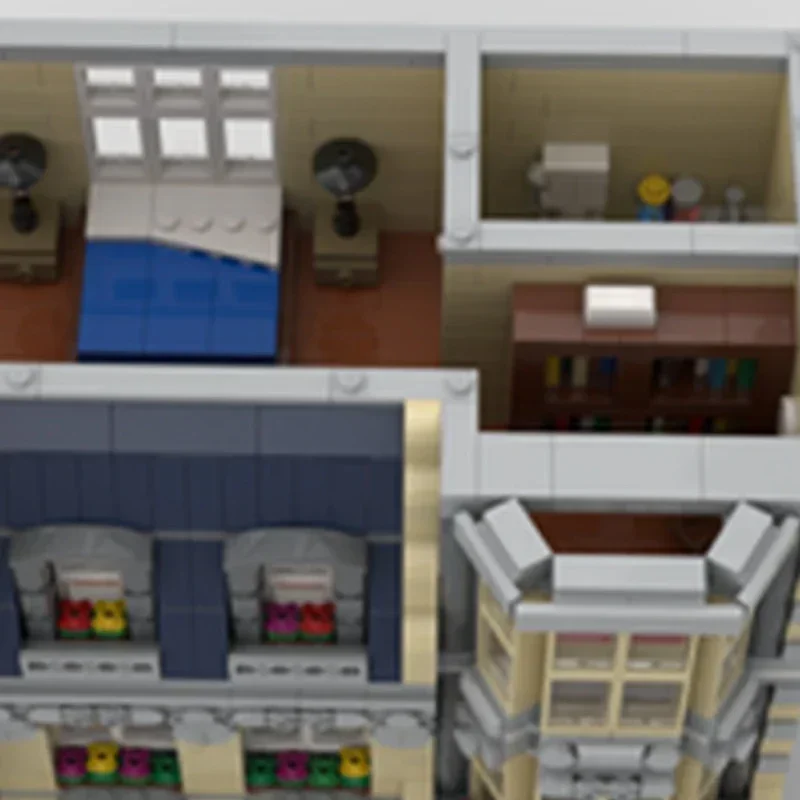 Moc Building Blocks Street Vie - Diy Electronics Store review and price