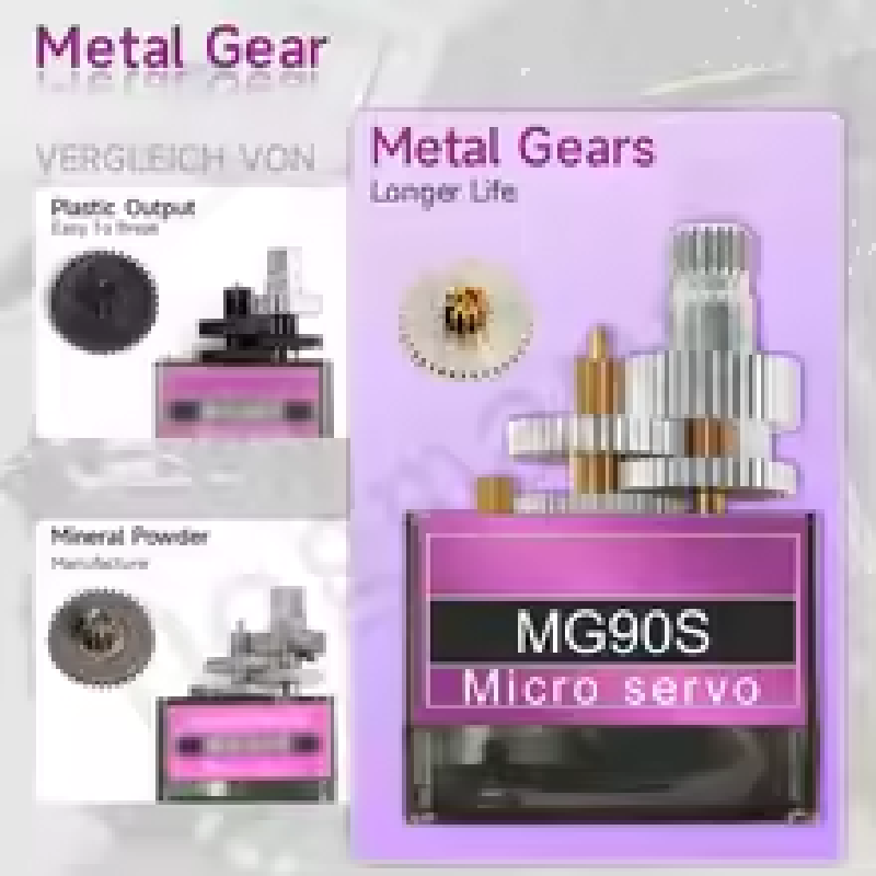 MG90S Metal Gear Servo 9g SG90 - Servo Motor Sg90 review and price