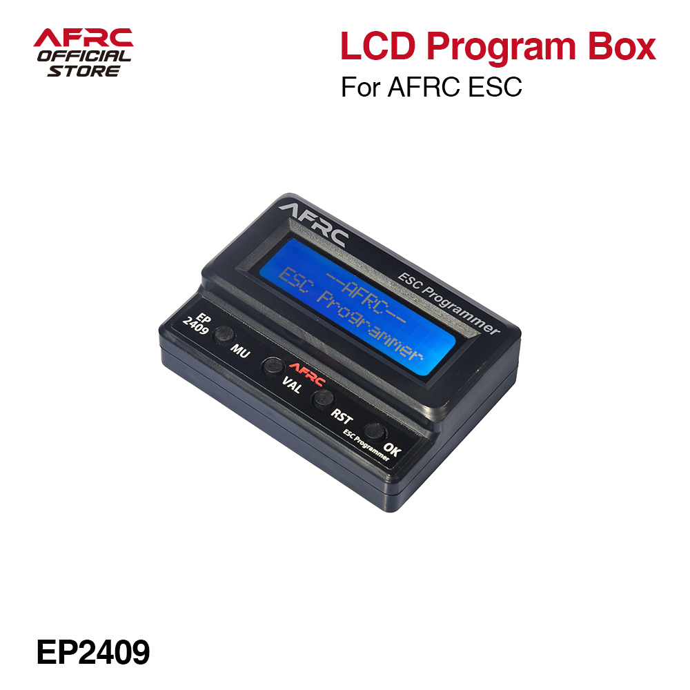 AFRC EP2409 LCD ESC programmer - Diy Electronics Set review and price