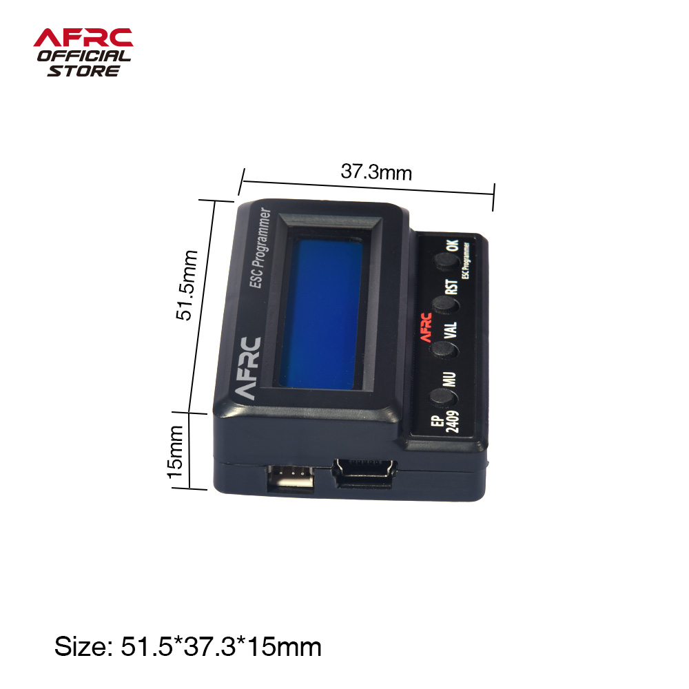 AFRC EP2409 LCD ESC programmer - Diy Electronics Set review and price