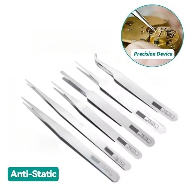 6Pcs Anti-static Stainless Ste - Diy Electronics Set review and price