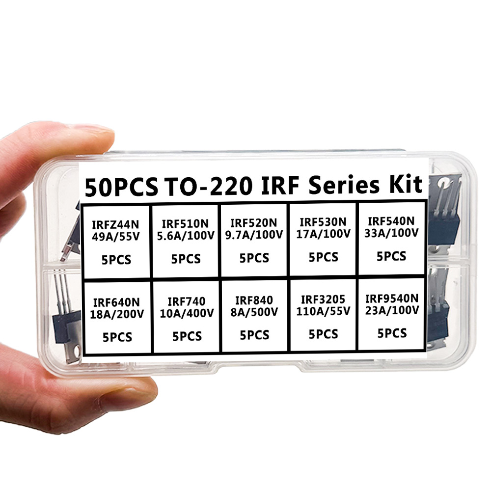 50PCS TO-220 IRF Series Kit IR - Mosfet Transistor Set review and price
