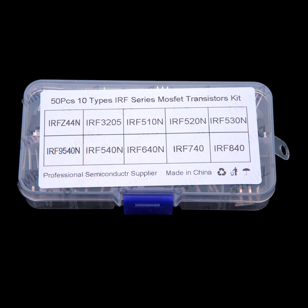 10 Values TO-220 ​​50 PCS IRF  - Mosfet Transistor Set review and price
