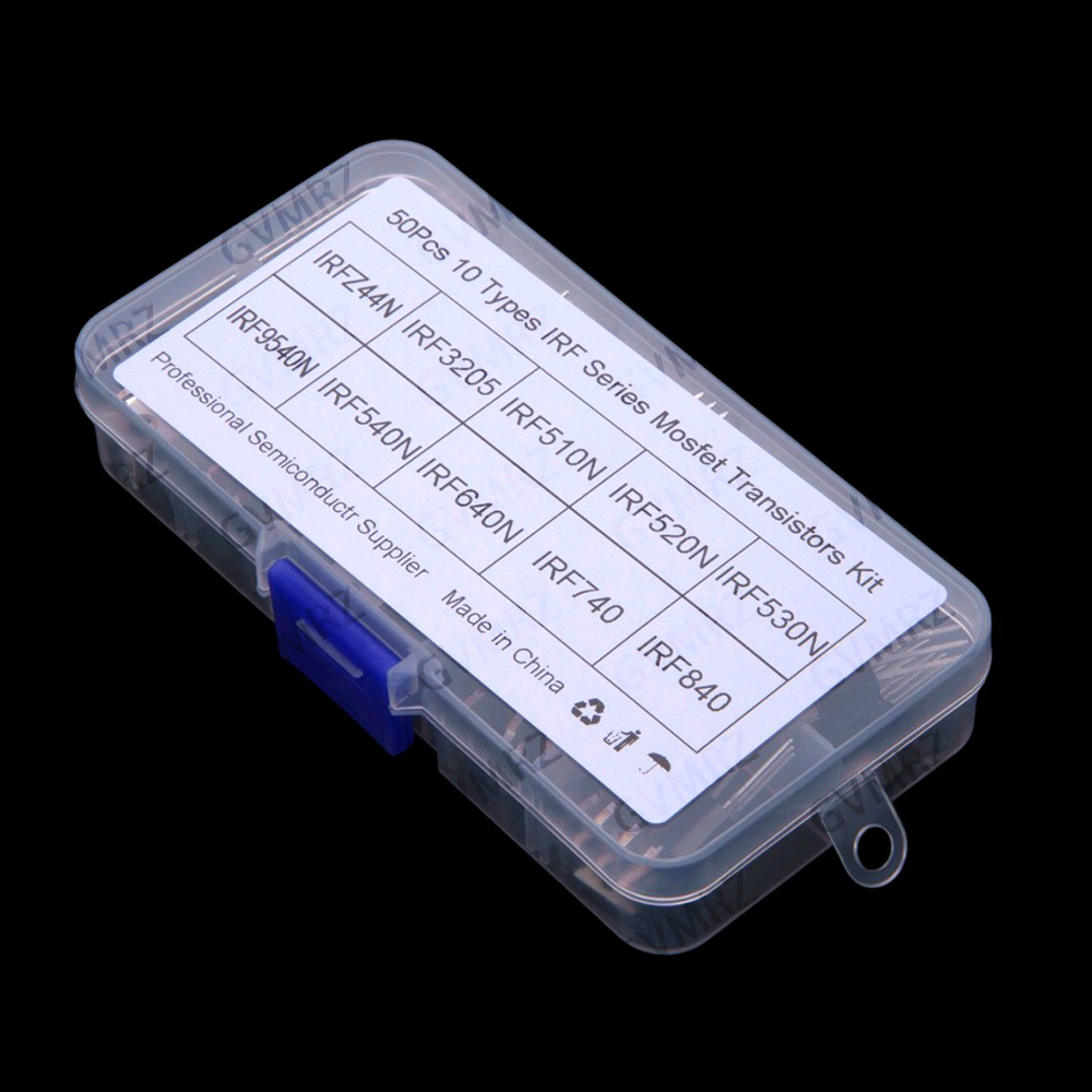 10 Values TO-220 ​​50 PCS IRF  - Mosfet Transistor Set review and price