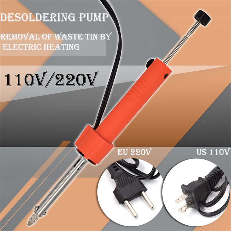 1Pc Electrothermal Vacuum Sold - Desoldering Pump Solder review and price