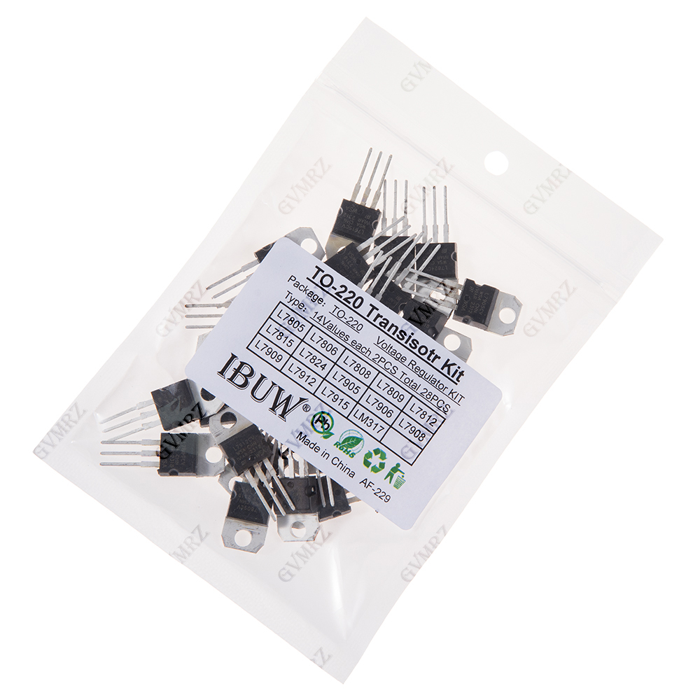 28PCS L7805 14Values TO-220 Tr - Lm317 Voltage Regulator review and price