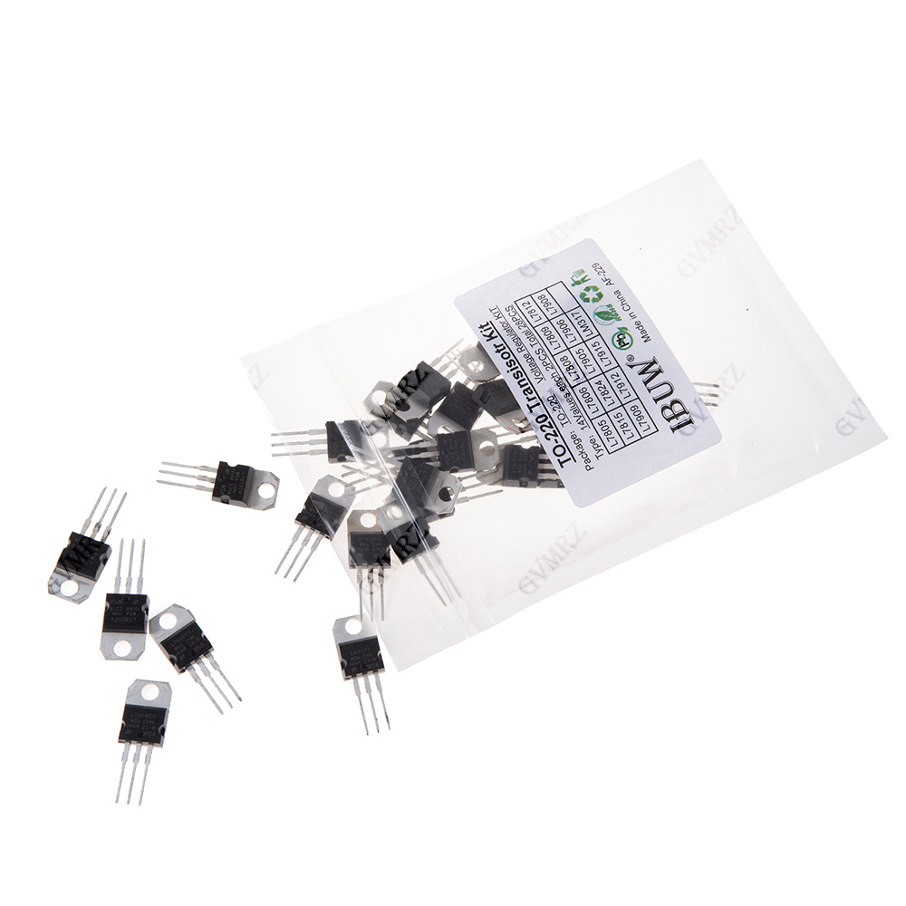 28PCS L7805 14Values TO-220 Tr - Lm317 Voltage Regulator review and price