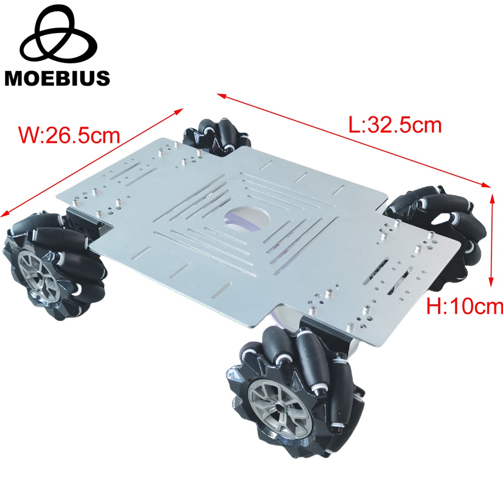 25KG Load 4WD Mecanum Wheel Ro - Diy Robot Electronics Kit review and price