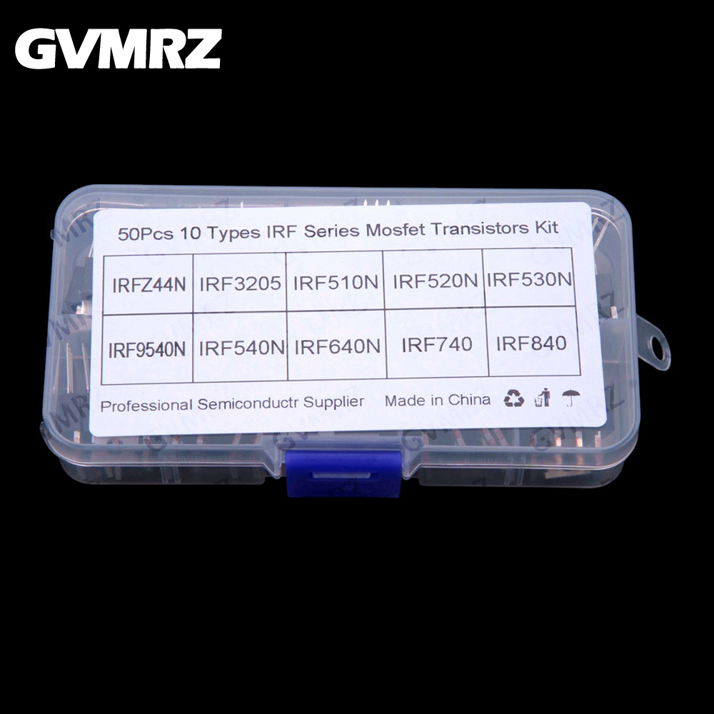 10 Values ​​50 PCS IRFZ44 IRF3 - Mosfet Transistor Set review and price