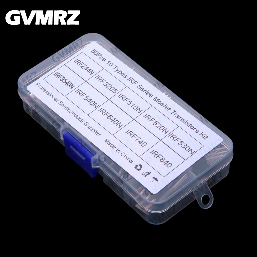 10 Values ​​50 PCS IRFZ44 IRF3 - Mosfet Transistor Set review and price