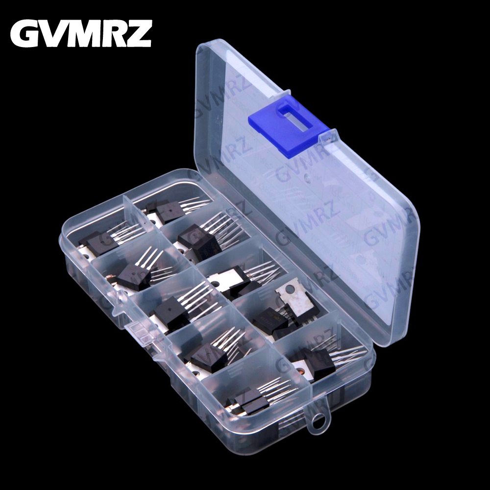 10 Values ​​50 PCS IRFZ44 IRF3 - Mosfet Transistor Set review and price