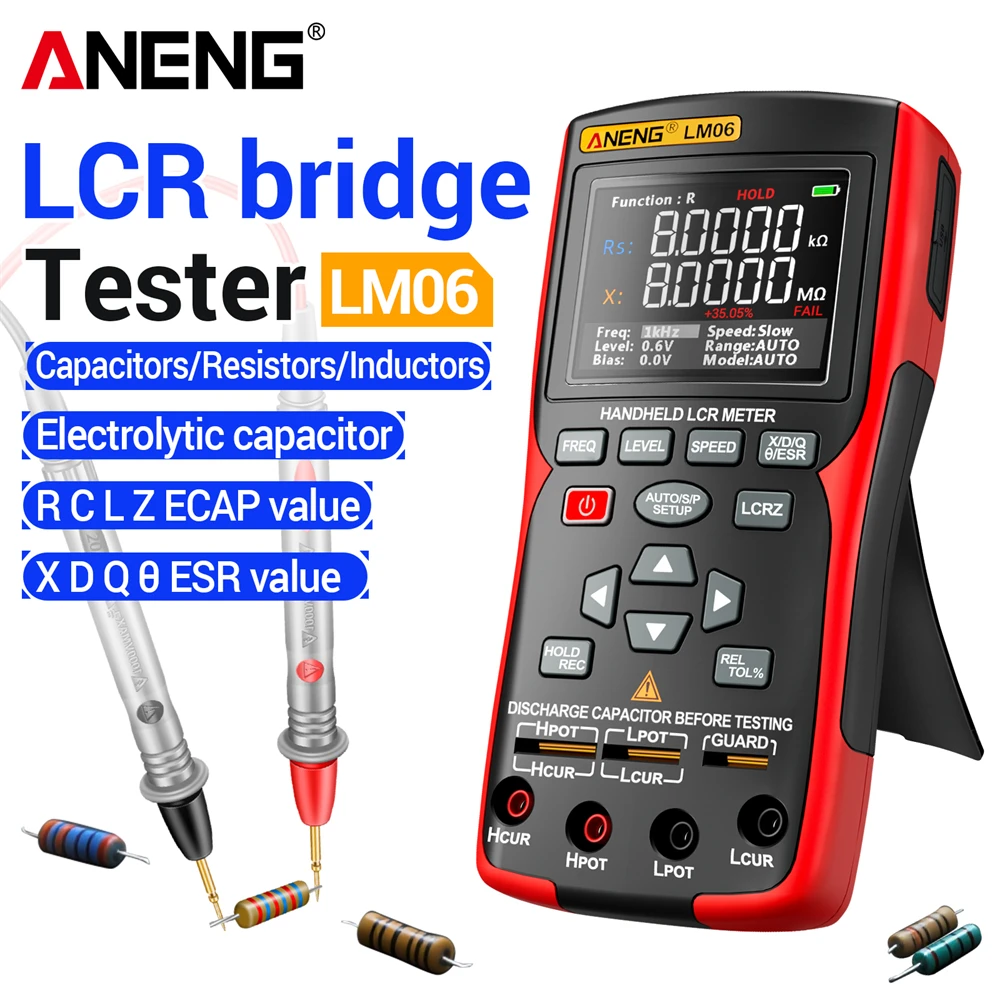 LM06 LCR Bridge Meter Electron - Diy Electronics Workshop review and price