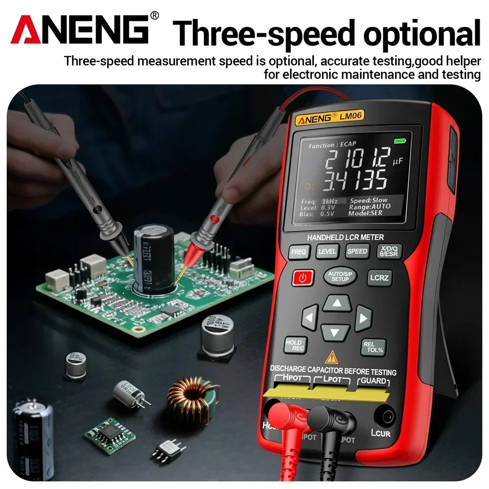 LM06 LCR Bridge Meter Electron - Diy Electronics Workshop review and price
