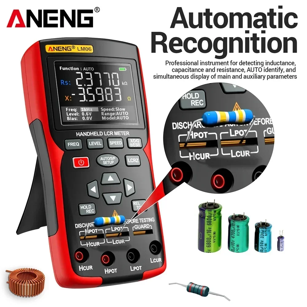 LM06 LCR Bridge Meter Electron - Diy Electronics Workshop review and price