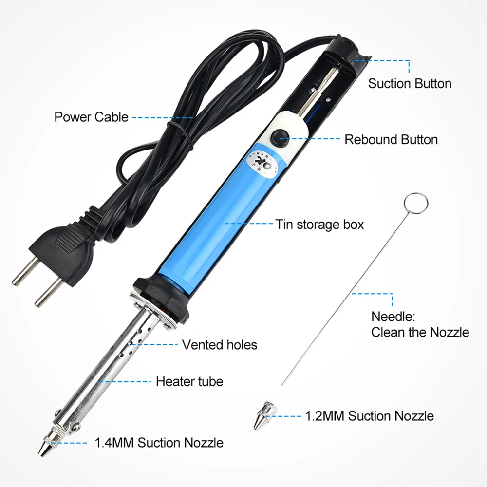 2 In1 Electric Tin Suction Suc - Desoldering Pump Solder review and price