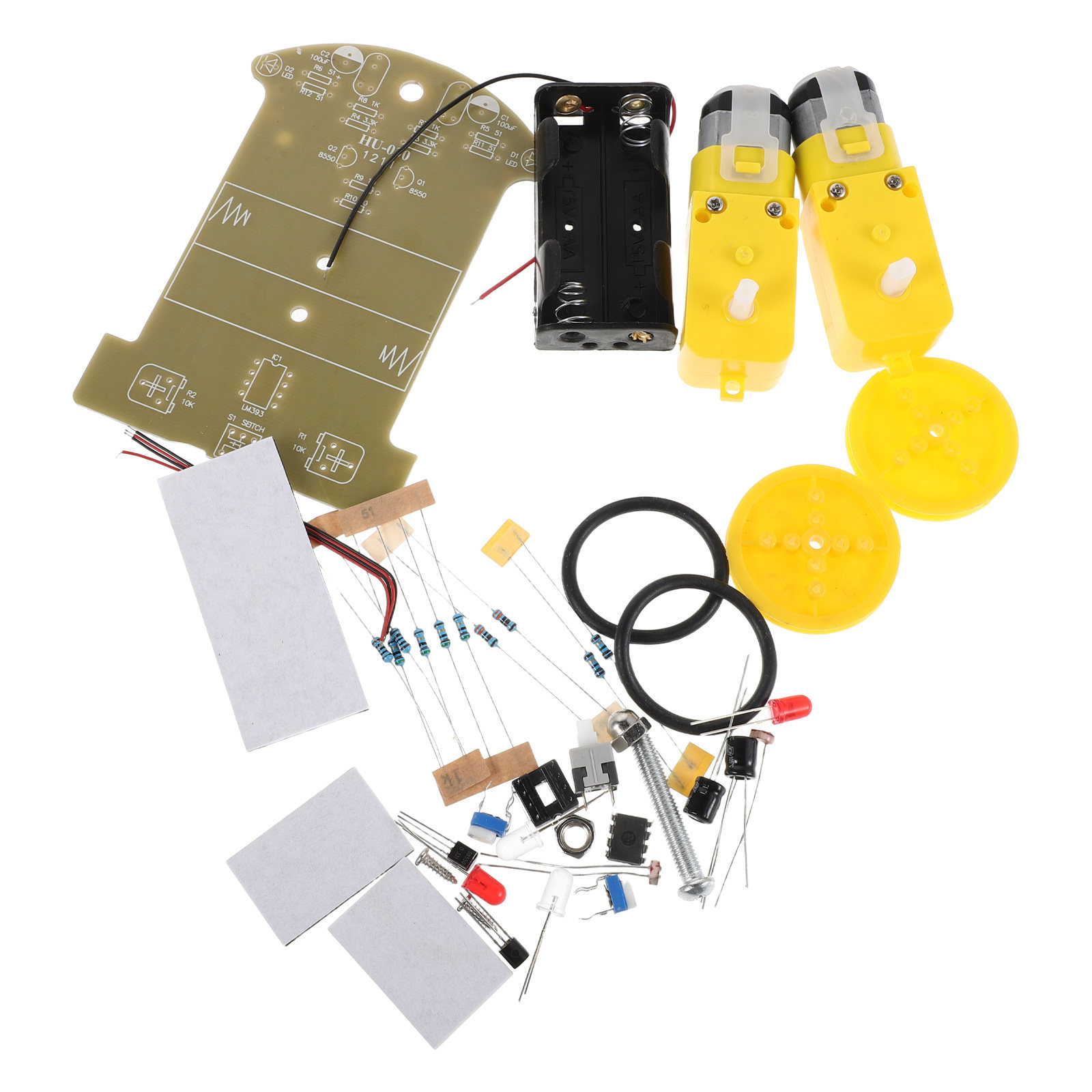 1Set Stem Robot Car Kit Line F - Diy Robot Electronics Kit review and price