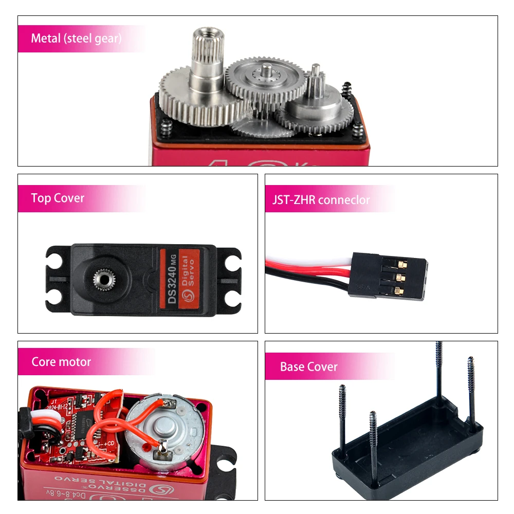 40KG Dsservo DS3240 Large Torq - Servo Motor Sg90 review and price
