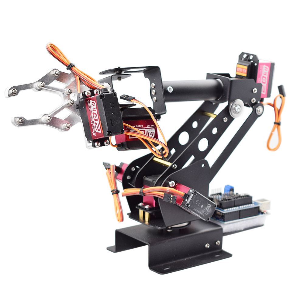Ps2 Control 6 DOF Robotic Arm  - Diy Robot Electronics Kit review and price