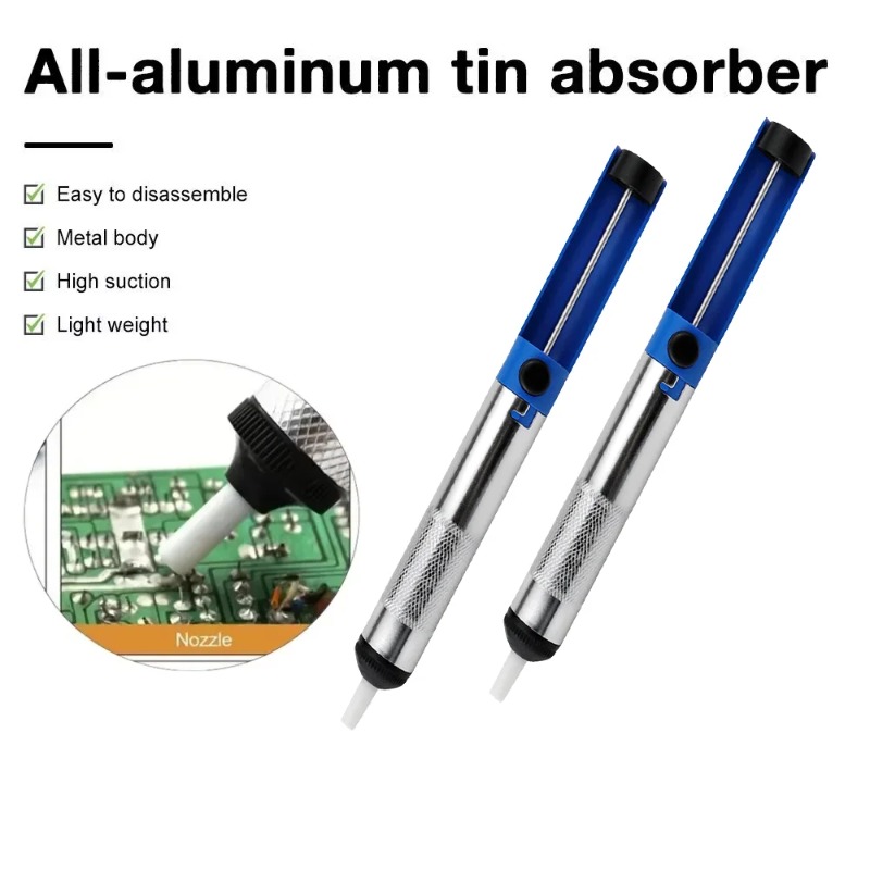 Semi Aluminum Solder Desolderi - Desoldering Pump Solder review and price