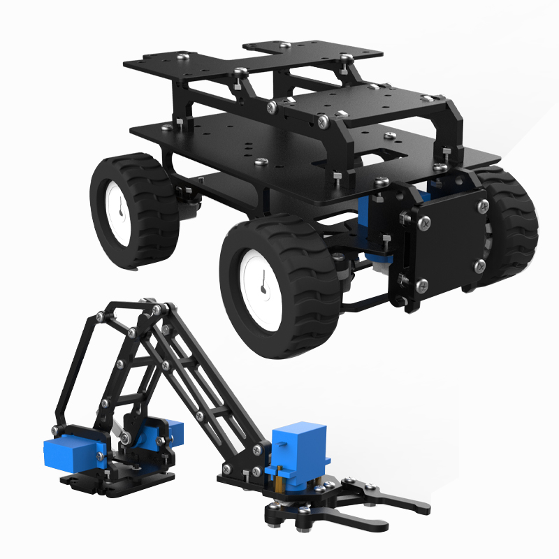 Acrylic 4WD Robot Car Motor Ac - Diy Robot Electronics Kit review and price