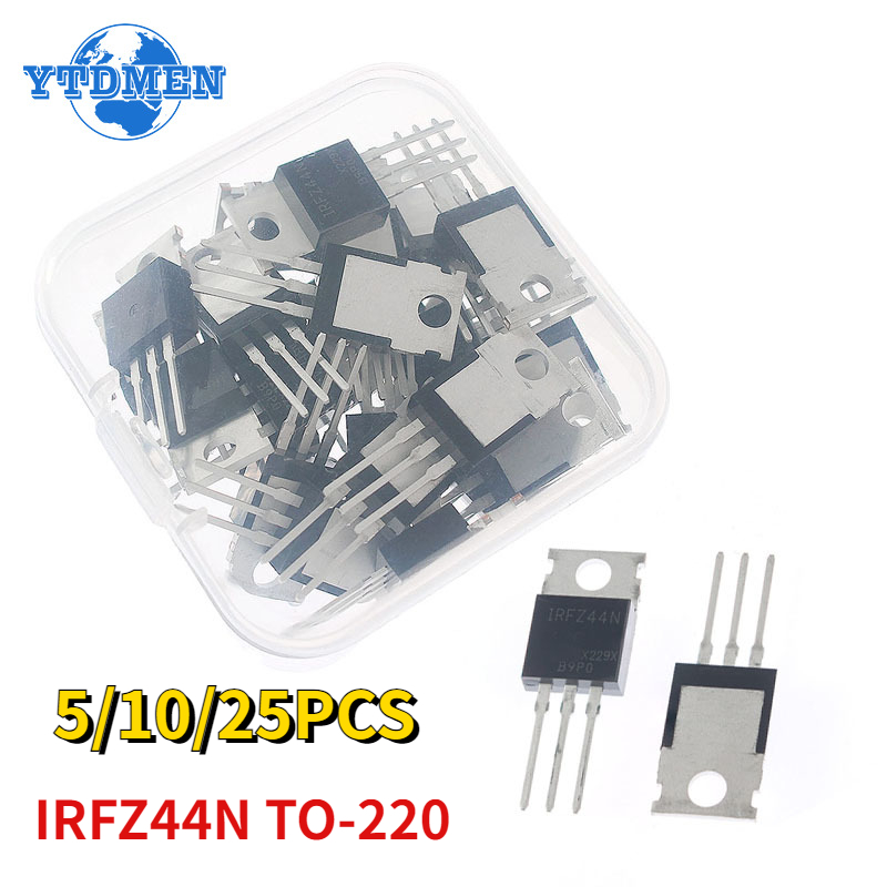 5-25pcs IRFZ44N TO220 IRFZ44NP - Mosfet Transistor Set review and price