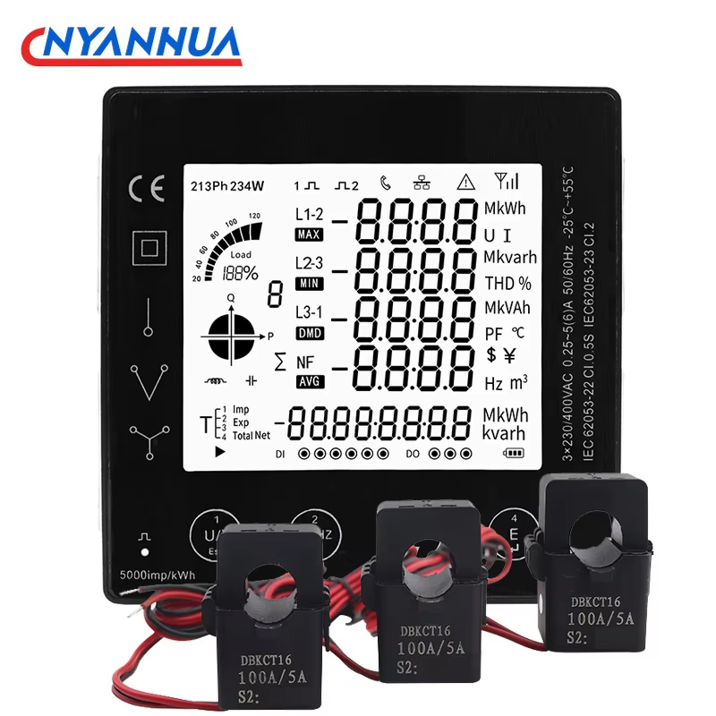 3 Phase Energy Consumption Met - Diy Electronics Store review and price