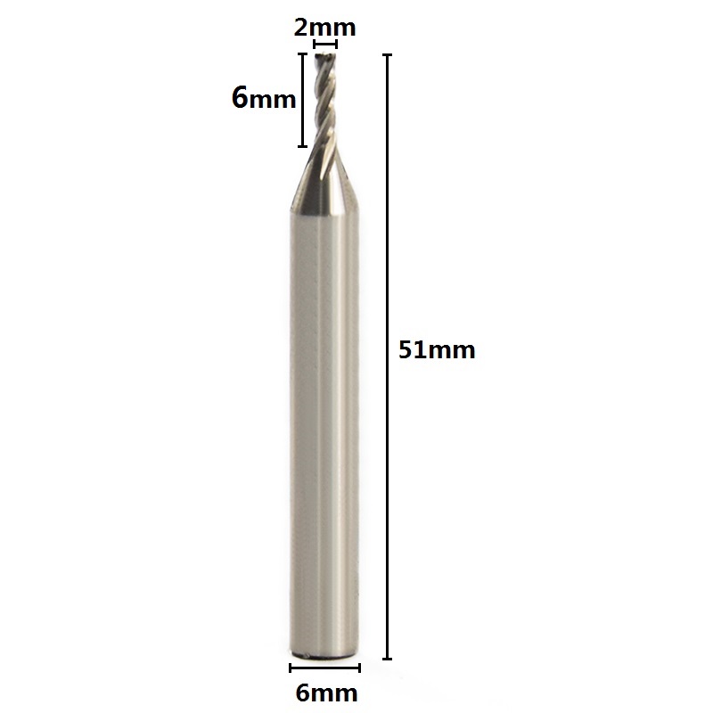 1pc Diameter Frez 2mm Endmill  - Diy Cnc Router Electronics review and price
