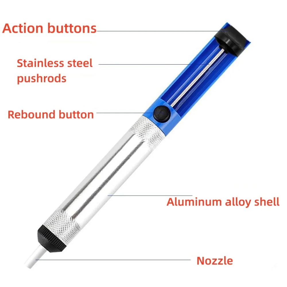Aluminum Desoldering Pump Vacu - Desoldering Pump Solder review and price