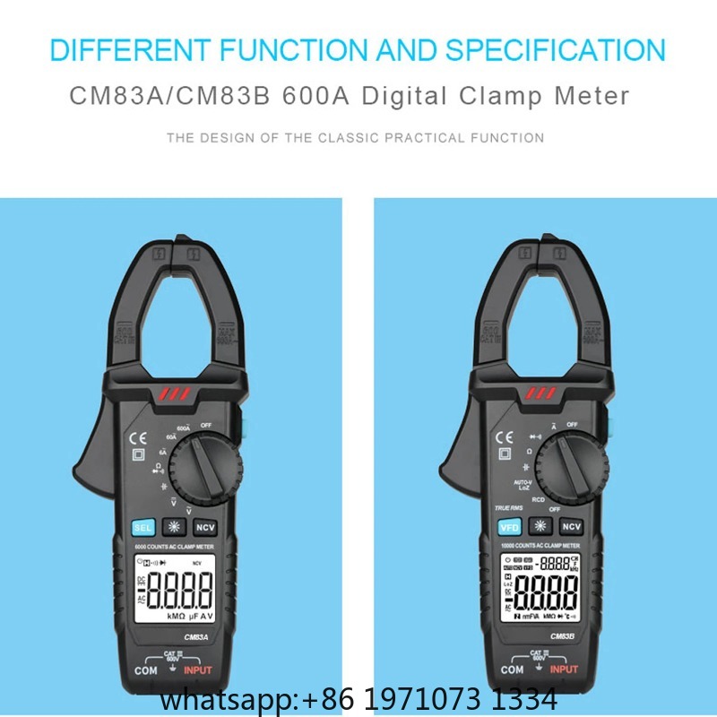 Digital Clamp Meter 600A AC Cu - Multimeter Digital review and price