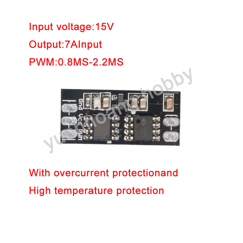 1PC 3.5-15V Brush ESC Two-way  - Diy Boat Electronics review and price