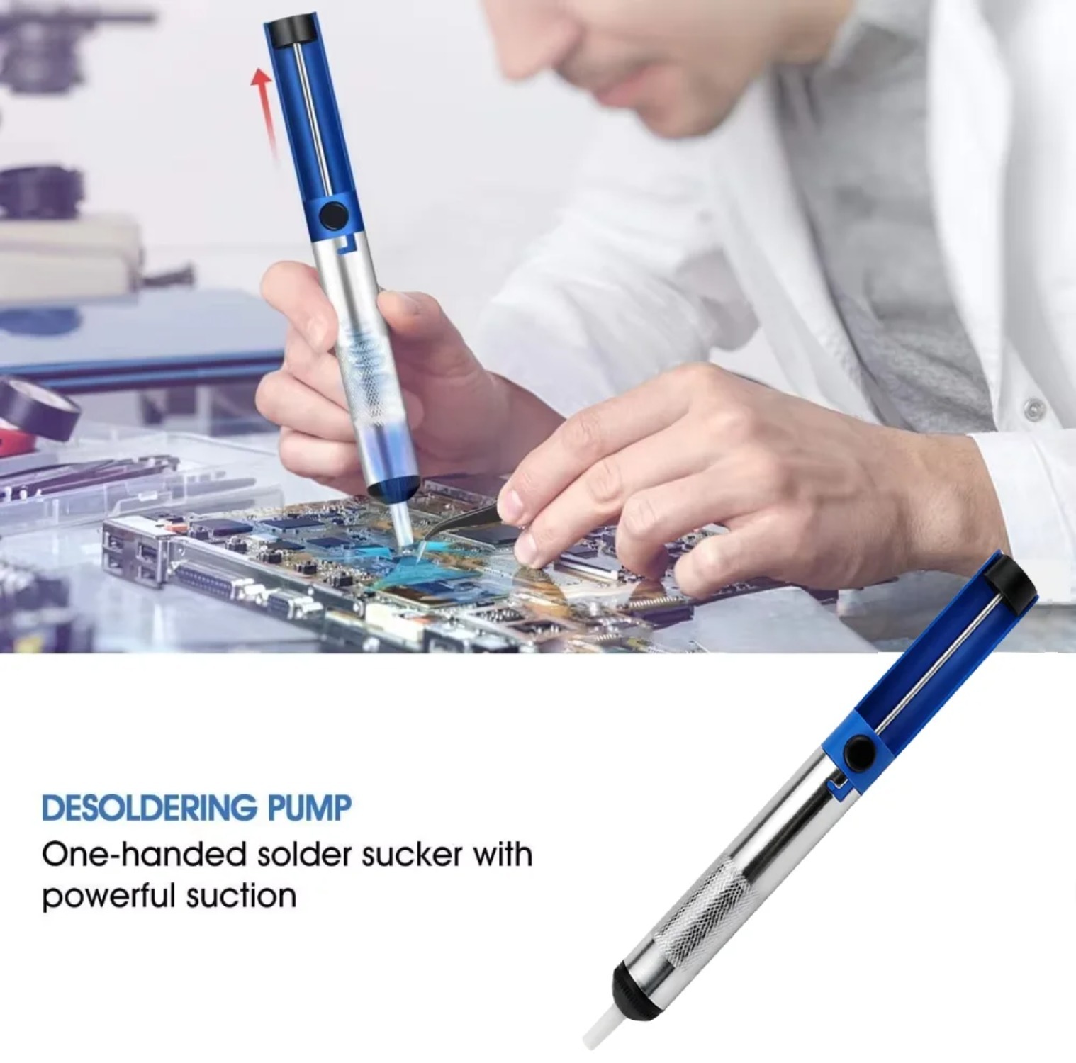Aluminum Metal Desoldering Pum - Desoldering Pump Solder review and price