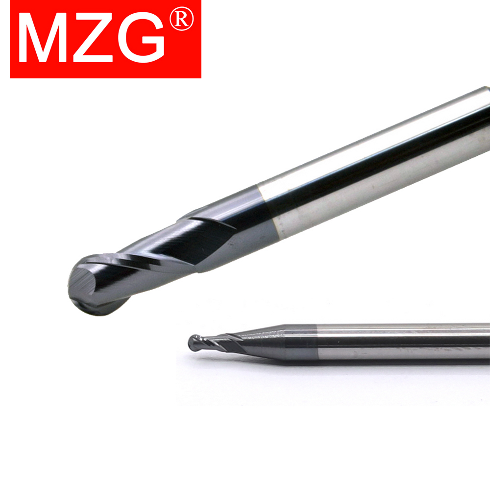 MZG 2 Flute HRC58 Ball End Mil - Diy Cnc Router Electronics review and price