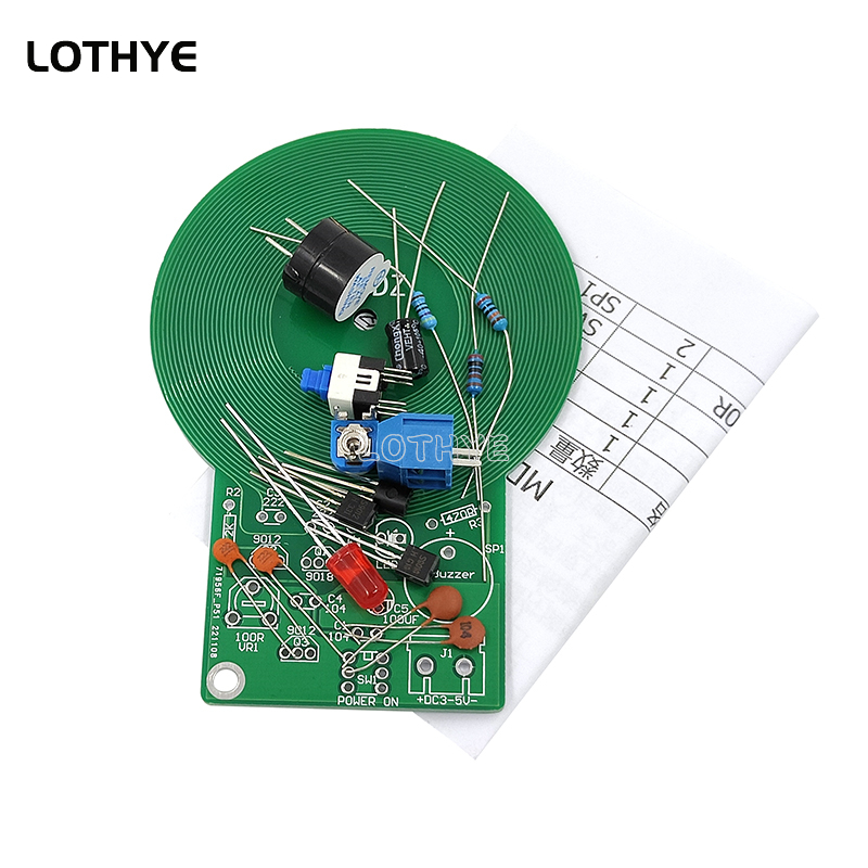 DC 3V-5V Metal Detector Kit DI - Diy Electronics Set review and price