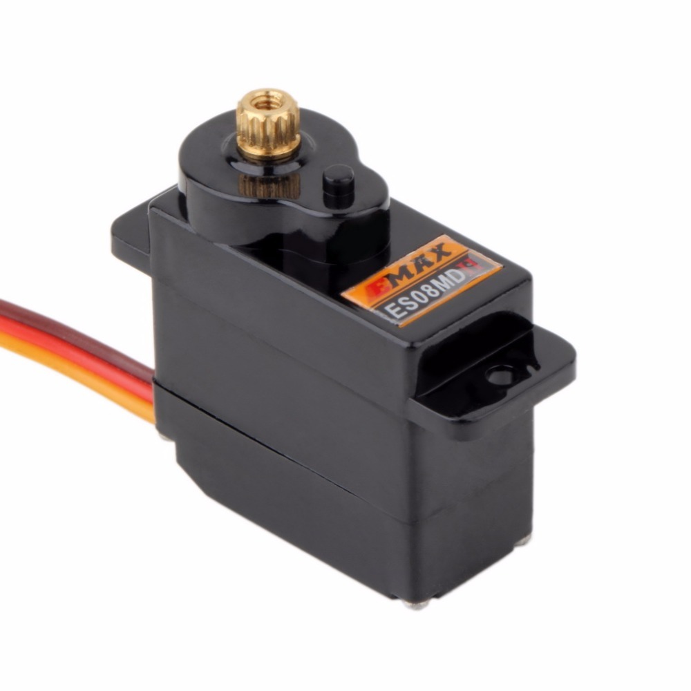 4pcs EMAX ES08MDII ES08MD II D - Servo Motor Sg90 review and price